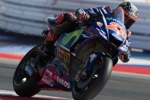 Vinales seals dramatic Misano pole after last-lap Marquez crash