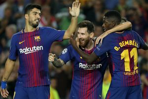 Messi stars in Barcelona's rout of Juventus; Big wins for PSG and Chelsea; Roma held by Atletico