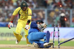 Watch: MS Dhoni stumps Glenn Maxwell with his lightning-quick glove-work