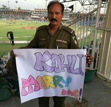 Kohli, marry me: Lahore policeman's plea