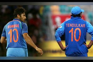 Shardul Thakur sports iconic 'Jersey No. 10'; irks Sachin Tendulkar fans