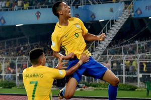 U-17 World Cup: Brazil coach hails boys for showing character