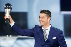 Ronaldo joins Messi as five-time winner of FIFA player award