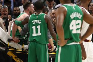 Irving and LeBron shaken by Hayward injury