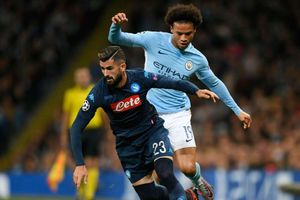 Champions League: Defender Elseid Hysaj confident Napoli can handle Leroy Sane and Manchester City