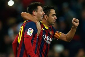 Give Messi the ball or he gets p****d off! - Xavi opens up on former Barcelona team-mate