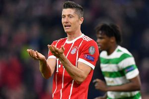 Lewandowski out of Bayern trip to Celtic