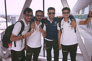 Watch: Rohit Sharma gets candid with spin twins Kuldeep Yadav, Yuzvendra Chahal