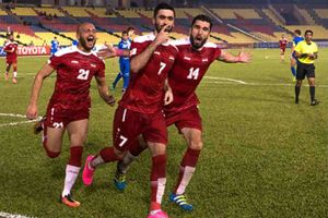 War torn Syria hopes for football glory