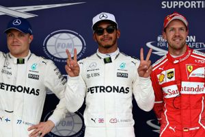 Pole-sitter Hamilton thrilled by 'insane' Suzuka lap