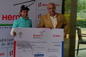 Vani tunes up for Women’s Indian Open with comfortable win