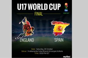 FIFA U-17 World Cup: New champion on cards as England, Spain clash in final