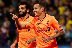 Coutinho heaps praise on team-mate Salah