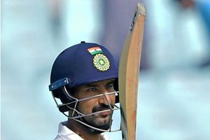 Cheteshwar Pujara bats on all five days, enters elite club