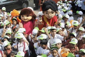 Indian football team conveys Children's Day wishes