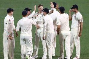 Woakes puts England on brink of victory after batting collapse