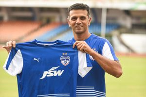 Dravid becomes Bengaluru FC ambassador