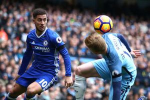 De Bruyne the best in the Premier League, says Hazard