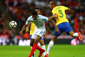England 0 Brazil 0: Gomez impresses as hosts stifle Neymar and company