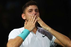 Krajinovic shocks Isner to reach Paris Masters final