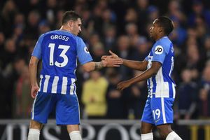 Brighton and Hove Albion 2 Stoke City 2: Gross, Izquierdo extend home unbeaten run