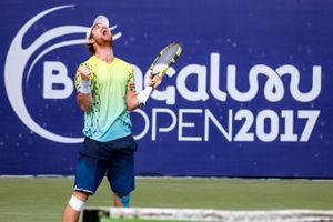 Yuki Bhambri overcomes groin strain to oust Sriram Balaji, Ramkumar fights back
