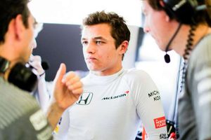 Teenager Norris succeeds Button as McLaren reserve driver