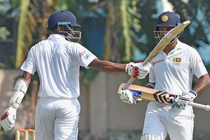 Lankan batsmen make merry on day one of warm-up game