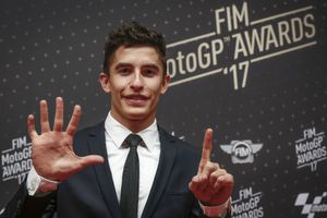 Marquez takes centrestage in awards ceremony