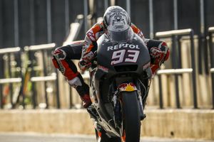 Marquez goes fastest in Valencia testing