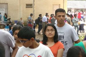 Rahul Dravid the ultimate role model. See the pictures to find out!