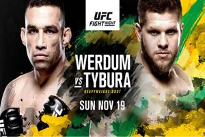UFC Fight Night 121: Werdum Vs Tybura fight card and schedule