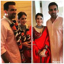 Zaheer Khan and Sagarika Ghatge tie the knot