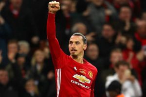 Record-breaking night for United's Ibrahimovic