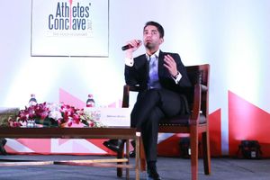 Bindra encourages athletes to chart their own course