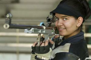 Anjum continues impressive show