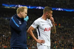 Tottenham defender Alderweireld steps up recovery