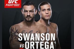 UFC Fight Night 123: Swanson Vs Ortega fight card and schedule