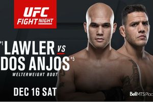 UFC Fight Night: Lawler Vs Dos Anjos fight card and schedule