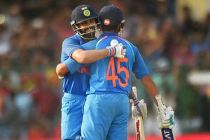 Virat Kohli seeks 'double hundred handbook' from Rohit Sharma