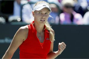 Wozniacki survives scare to face Goerges in final