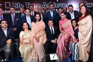 Prakash Padukone conferred Lifetime Achievement Award by BAI