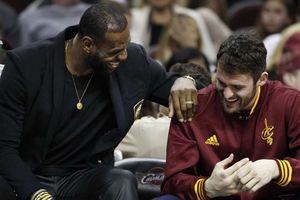 LeBron, Love joke about who was taken last in All-Star draft
