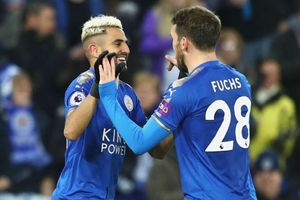 Leicester City 3 Huddersfield Town 0: Mahrez and Slimani help stop the rot for Puel