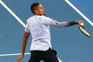 Nick Kyrgios outlasts Ryan Harrison for Brisbane title