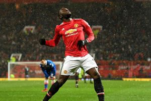 Manchester United 3 Stoke City 0: Valencia, Martial and Lukaku trim gap at the top