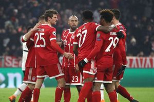 Bayern Munich 5 Besiktas 0: Two-goal Muller inspires emphatic win after Vida red