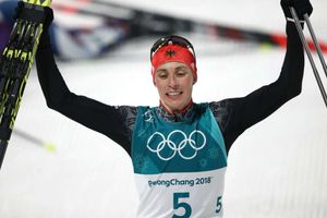 Winter Olympics 2018: Frenzel beats the weather as Bolt inspires White