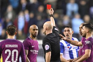 It's a red card – Guardiola accepts Delph sending off amid City's Wigan woe