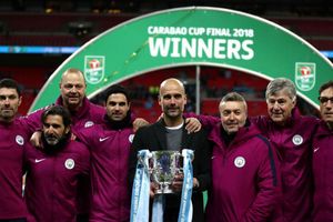 Guardiola sets sights on further silverware after 'outstanding' EFL Cup triumph